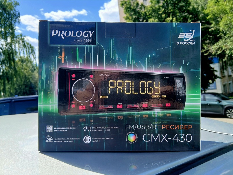 Изображение Обзор с DRIVE2: Автомагнитола PROLOGY CMX-430 FM/USB/Bluetooth. Часть 1